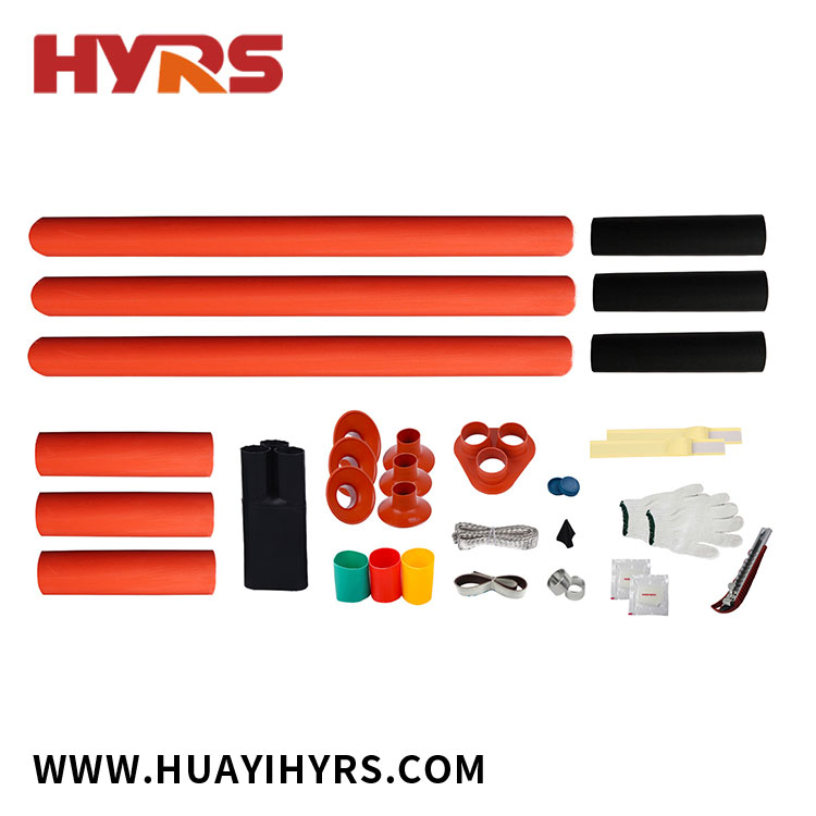 10kV Heat Shrinkable Three Cores Termination Kit for Outdoor