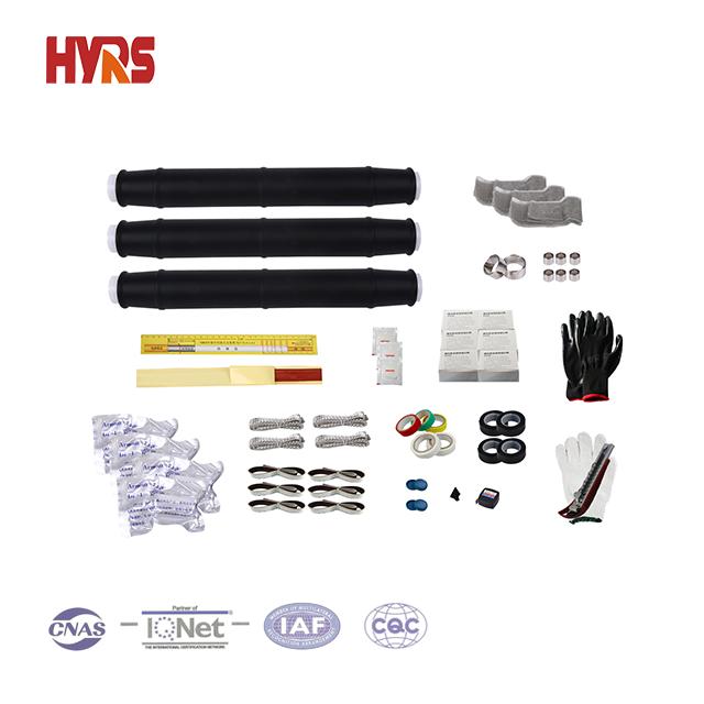 11kV Cold Shrinkable 3Cores Straight Through Joint Kits