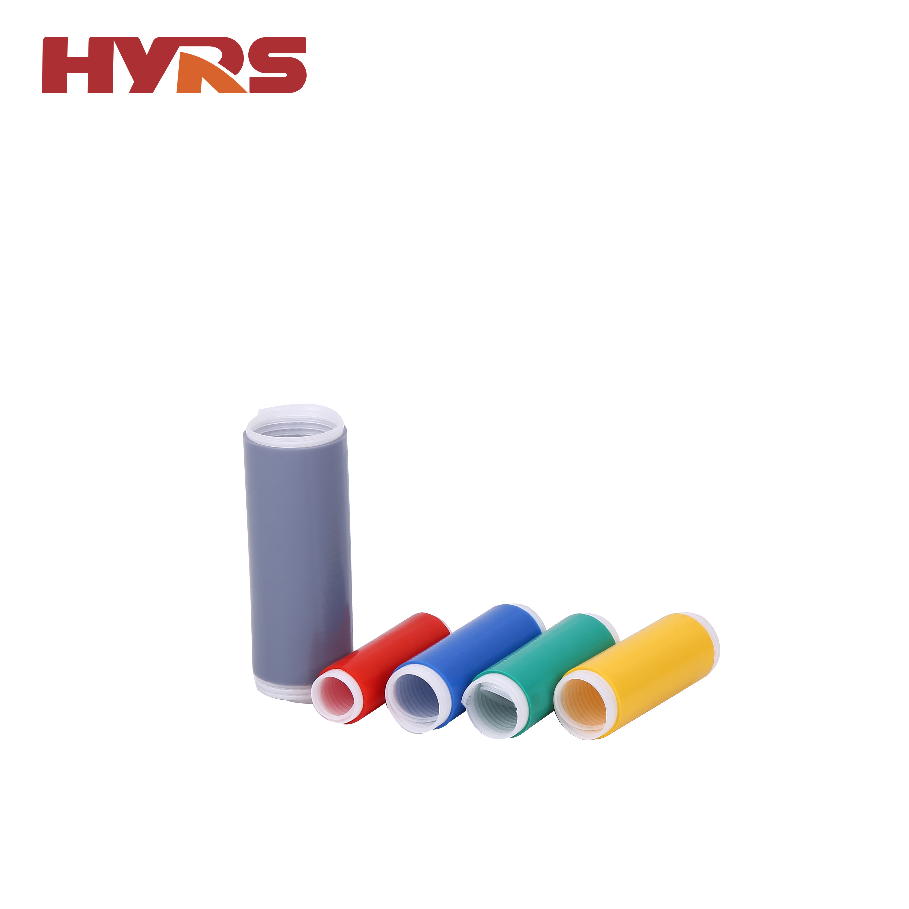 Colored PVC tape instead of cold shrinkable marking tube