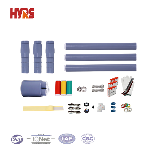 24kV Cold Shrinkable 3 Cores Termination Kits for Indoor