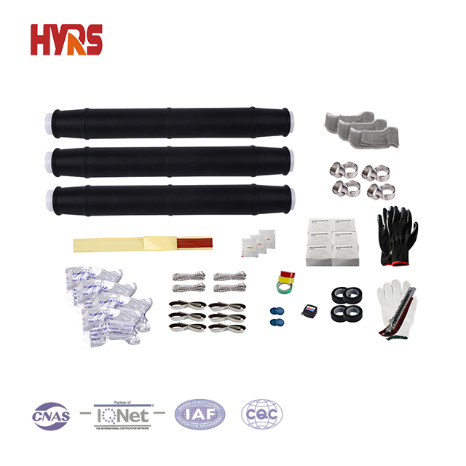 24kV Cold Shrinkable Three Cores Straight Through Joint Kit