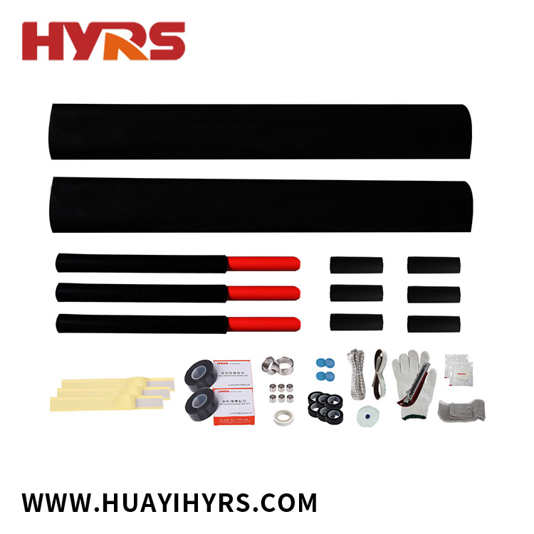24kV Heat Shrinkable Three Cores Straight Through Joint